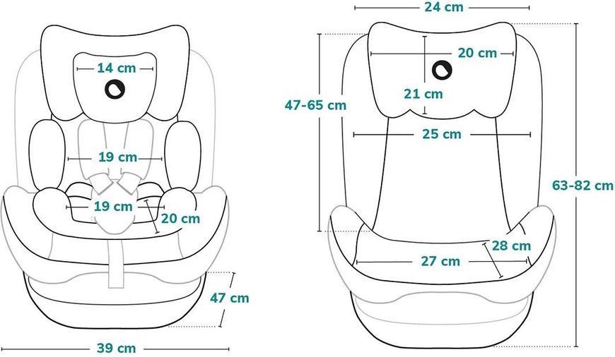 Автокресло 0-36 кг Lionelo Bastiaan Sporty Black LN.105959 фото