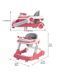 Premergător 2 &icirc;n 1 cu volan muzical Pink D2410-1907 foto 4