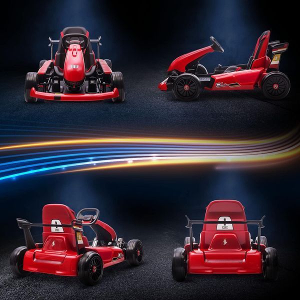 Drift Kart RF107 cu acumulator Red MX619/2 foto