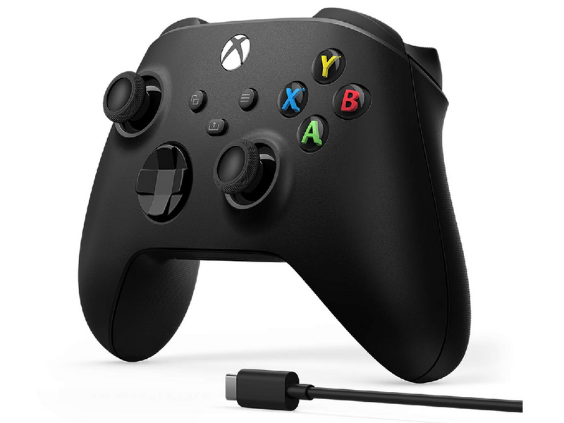 Контроллер Wireless Microsoft Xbox Series With Cable Black 123281 фото