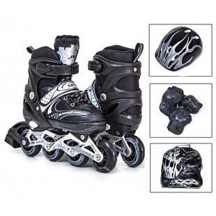 Role cu set de protecție Black S 40977 foto