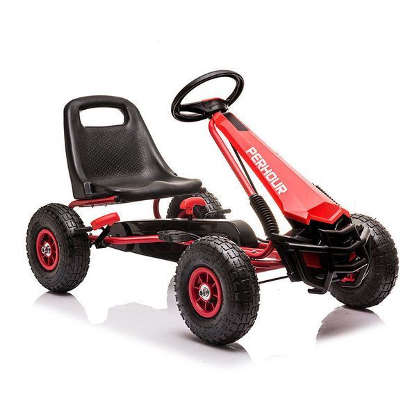 Kart cu pedale Perhour Red G205/1 foto