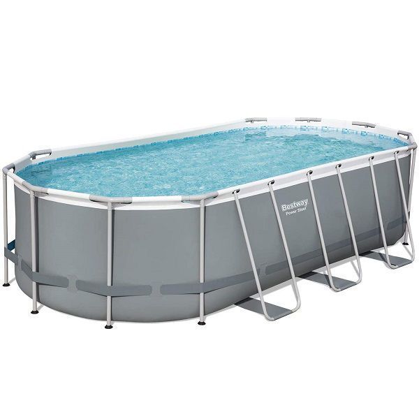 Piscină Power Steel Oval Bestway (427x250x100cm) 56620BW foto