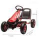 Kart cu pedale Perhour Red G205/1 foto 4