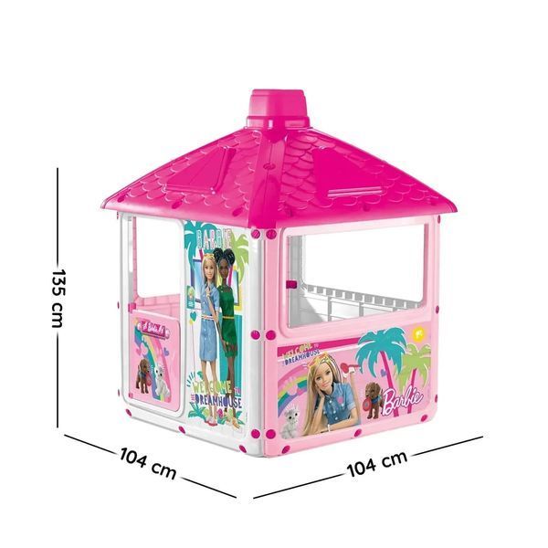 Căsuță Dolu Barbie Roz 1610 foto