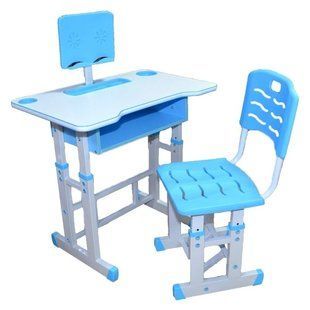 Bancă cu scaun White/Blue 53518 foto