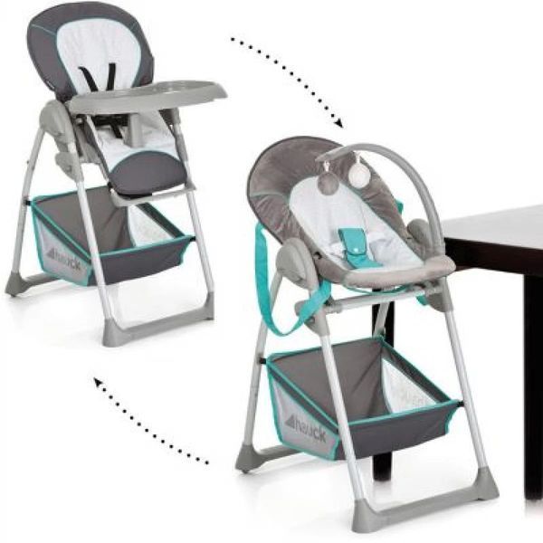 Scaun pentru hrană 2 &icirc;n 1 Hauck Sit N Relax Hearts HK.107252 foto