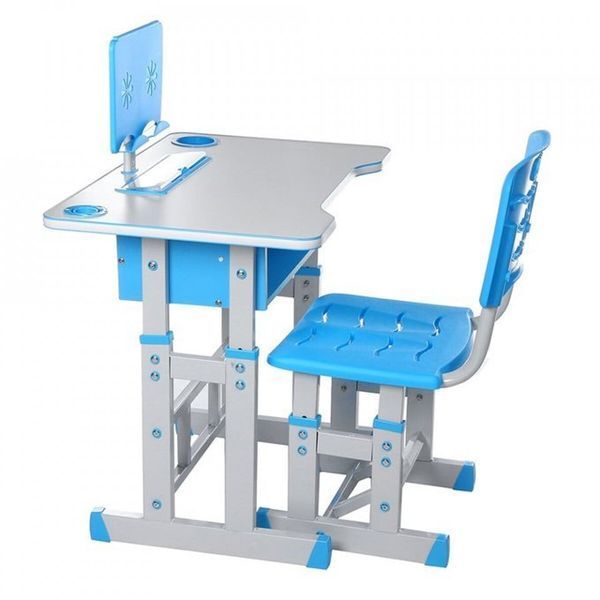 Bancă cu scaun White/Blue 53518 foto