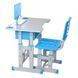 Bancă cu scaun White/Blue 53518 foto 2
