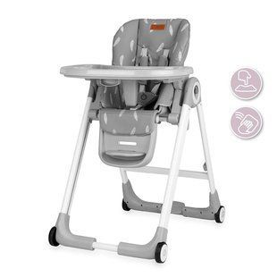 Scaun de alimentație MoMi Luxuria Dark Gray KRKA00004 foto
