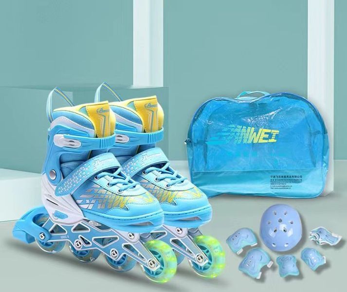 Role cu set de protecție Blue (L 39-42) 63278 foto