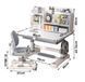 Парта с стульчиком регулируемый Gray/White 689715 фото 3