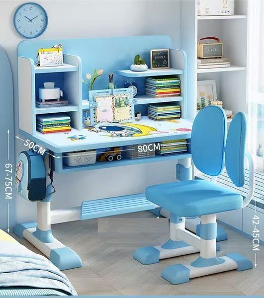 Парта с стульчиком 80x50 см Blue 87128 фото