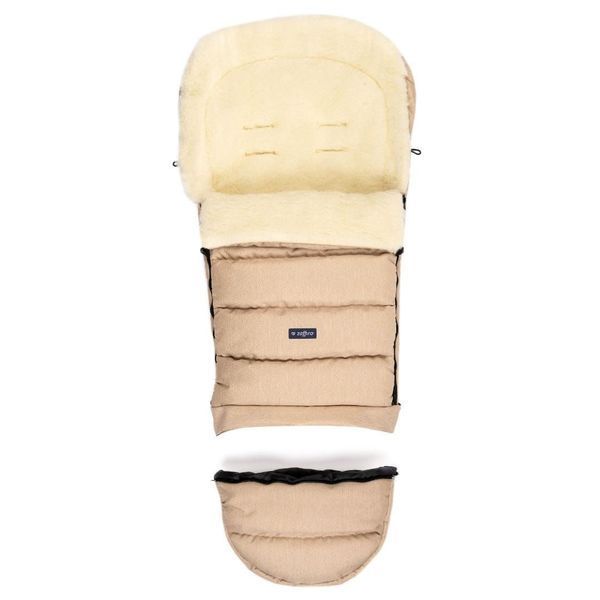 Чехол для коляски Zaffiro Transformer - iGrow 2.0 + перчатки Merino Melange - Beige 019 фото