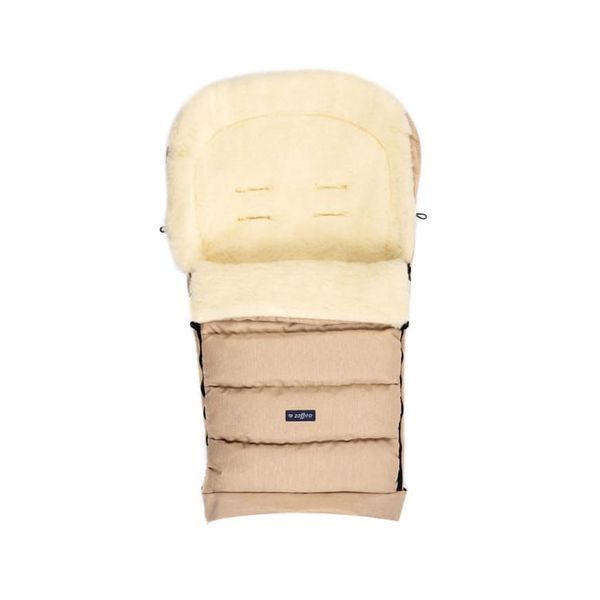 Чехол для коляски Zaffiro Transformer - iGrow 2.0 + перчатки Merino Melange - Beige 019 фото