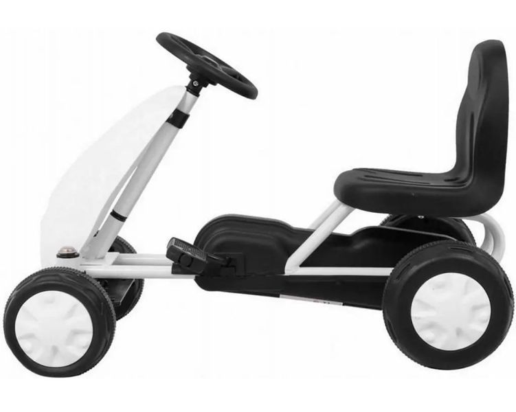 Kart cu pedale Ramiz B001.BIA Alb 001 foto