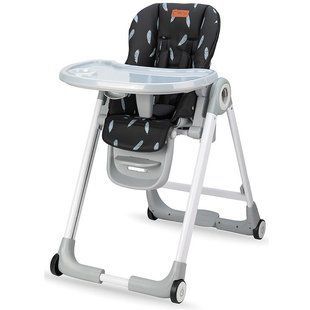 Scaun de alimentație MoMi Luxuria Black KRKA00017 foto