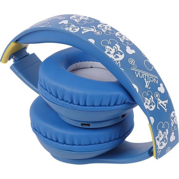 Bluetooth-наушники DR-35 Blue DR35 фото