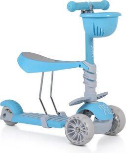 Trotinetă Moni Bubblegum Blue MT.104806 foto