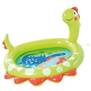 Piscină gonflabilă pentru copii Dino (119x109x66cm) 58437 foto