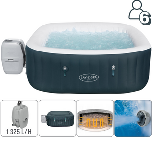 Jacuzzi Spa gonflabil Ibiza AirJet (180&times;66cm) 60015BW foto