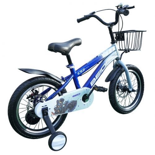 Bicicletă pentru copii 16'' BEIDI YH-730 Albastru 022435 foto