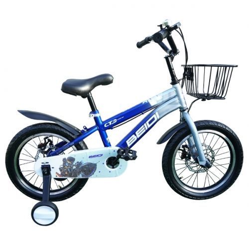 Bicicletă pentru copii 16'' BEIDI YH-730 Albastru 022435 foto