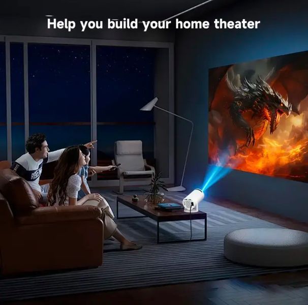 Proiector de jocuri 3D Controler 2-&icirc;n-1 F300 Gamepad - Android 11, Wi-Fi 5G, miniproiector portabil 4K Home Cinema și exterior F300 foto