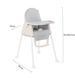 Scaun de alimentație 3 &icirc;n 1 KikkaBoo Creamy Gray KB.110995 foto 7