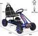 Kart cu pedale Costway Albastru/Negru 003 foto 4