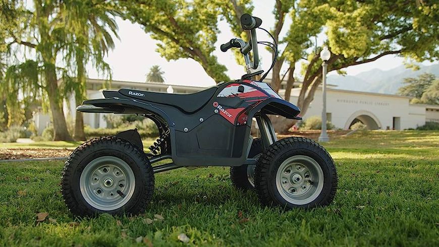 Электрический мотоцикл Rides Dirt Quad Black 23L 15173834-1 фото