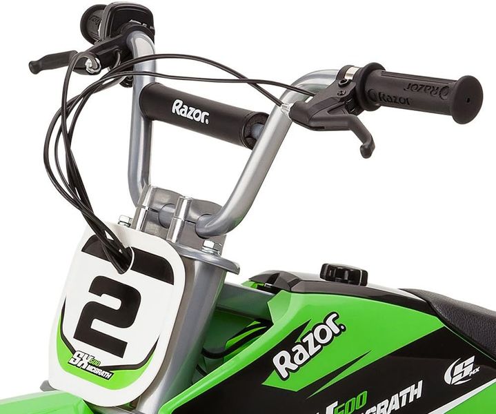 Motocicletă electrică Razor Dirt Rides SX350 Dirt Rocket GR McGrath Green 15173834 foto