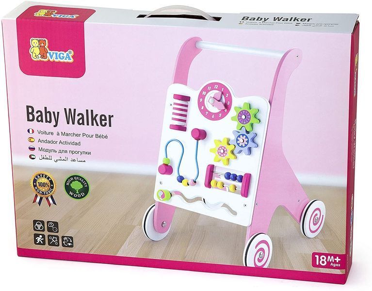 Premergător Baby Walker Pink 50178 foto