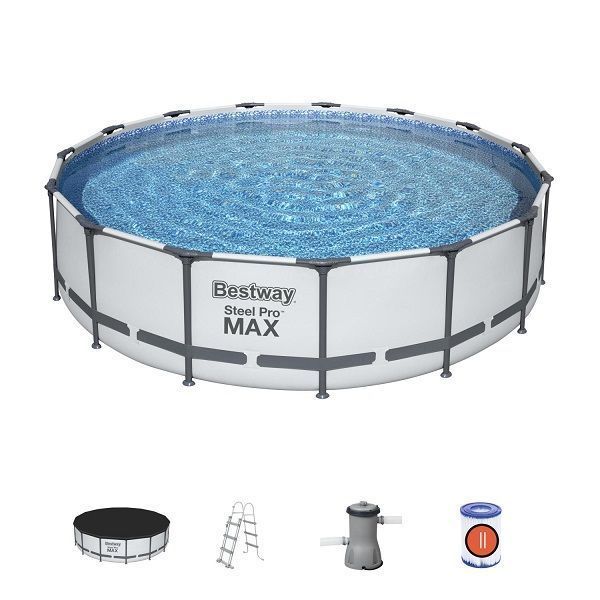 Piscină Steel Pro Max (457x122cm) 56438BW foto
