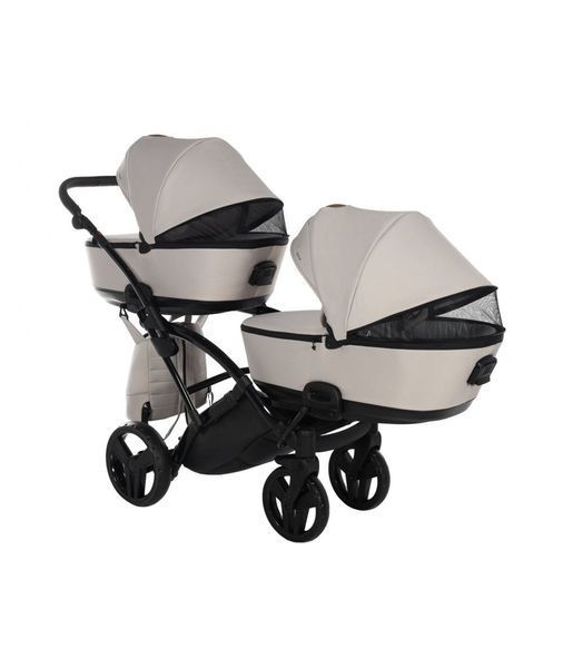 Коляска Junama Space Dou Slim Ecco 02 Beige RZ-00004102 фото
