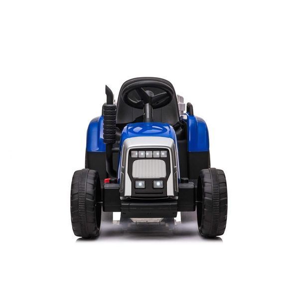 Tractor cu acumulator, 3 viteze, cu remorcă Albastru MX611/3 foto