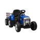 Tractor cu acumulator, 3 viteze, cu remorcă Albastru MX611/3 foto 2