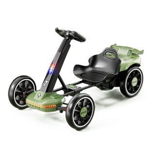 Kart electric cu telecomandă Green 678072 foto