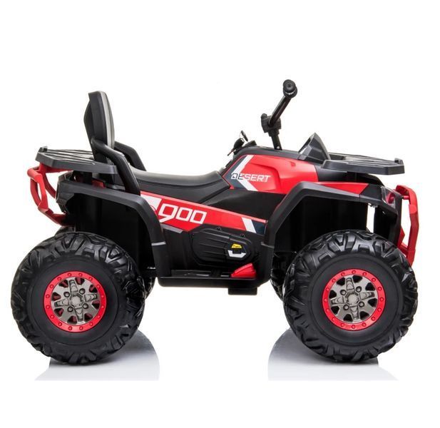 ATV electric Little Star 12V cu 4 motoare, telecomandă, roți EVA Red MX607/3 foto