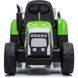 Tractor cu acumulator, 3 viteze, cu remorcă Verde MX611/2 foto 2