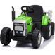 Tractor cu acumulator, 3 viteze, cu remorcă Verde MX611/2 foto 5
