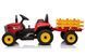 Tractor cu acumulator, 3 viteze, cu remorcă Roșu MX611/1 foto 3