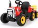 Tractor cu acumulator, 3 viteze, cu remorcă Roșu MX611/1 foto 6