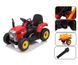 Tractor cu acumulator, 3 viteze, cu remorcă Roșu MX611/1 foto 4