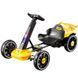 Электрокарт с пультом Black/Yellow 80745 фото 1