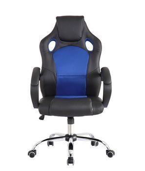 Игровой стул CX 6207 Black/Blue B6207 фото