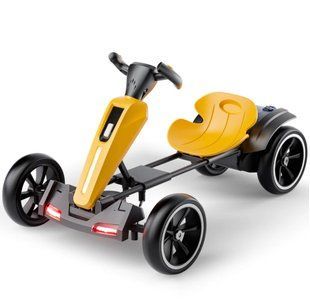 Kart electric cu telecomandă Yellow 41853 foto