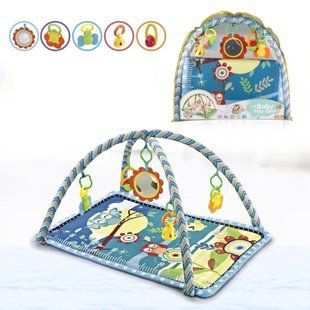 Covoraș pentru bebeluși Baby Play Gym Blue MKR727478 foto