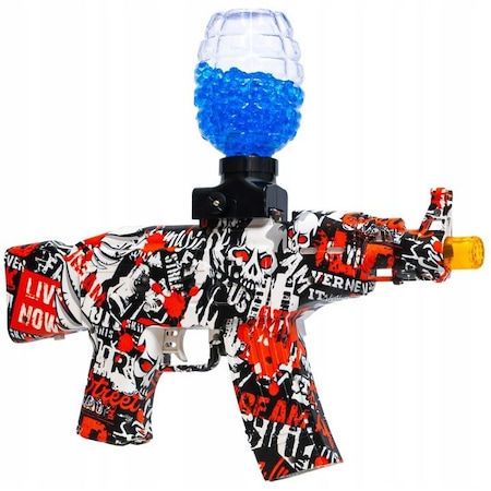 Blaster-Uzi cu mingi gel Red MKQ412479/1 foto