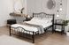Кровать Bella 160x200 см Черная 1067 фото 1
